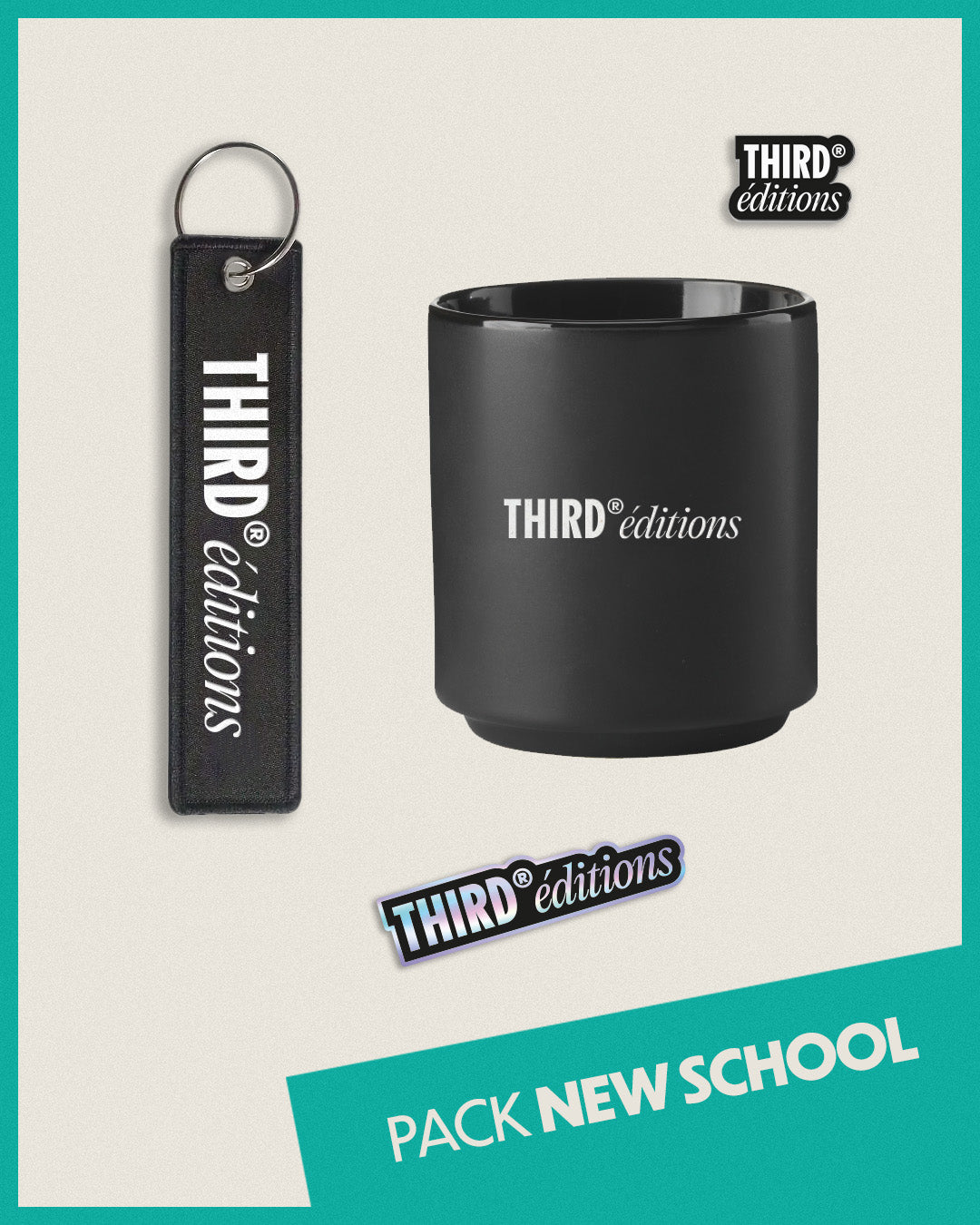 Pack Goodies 10 ans : New School. Pack collector limité