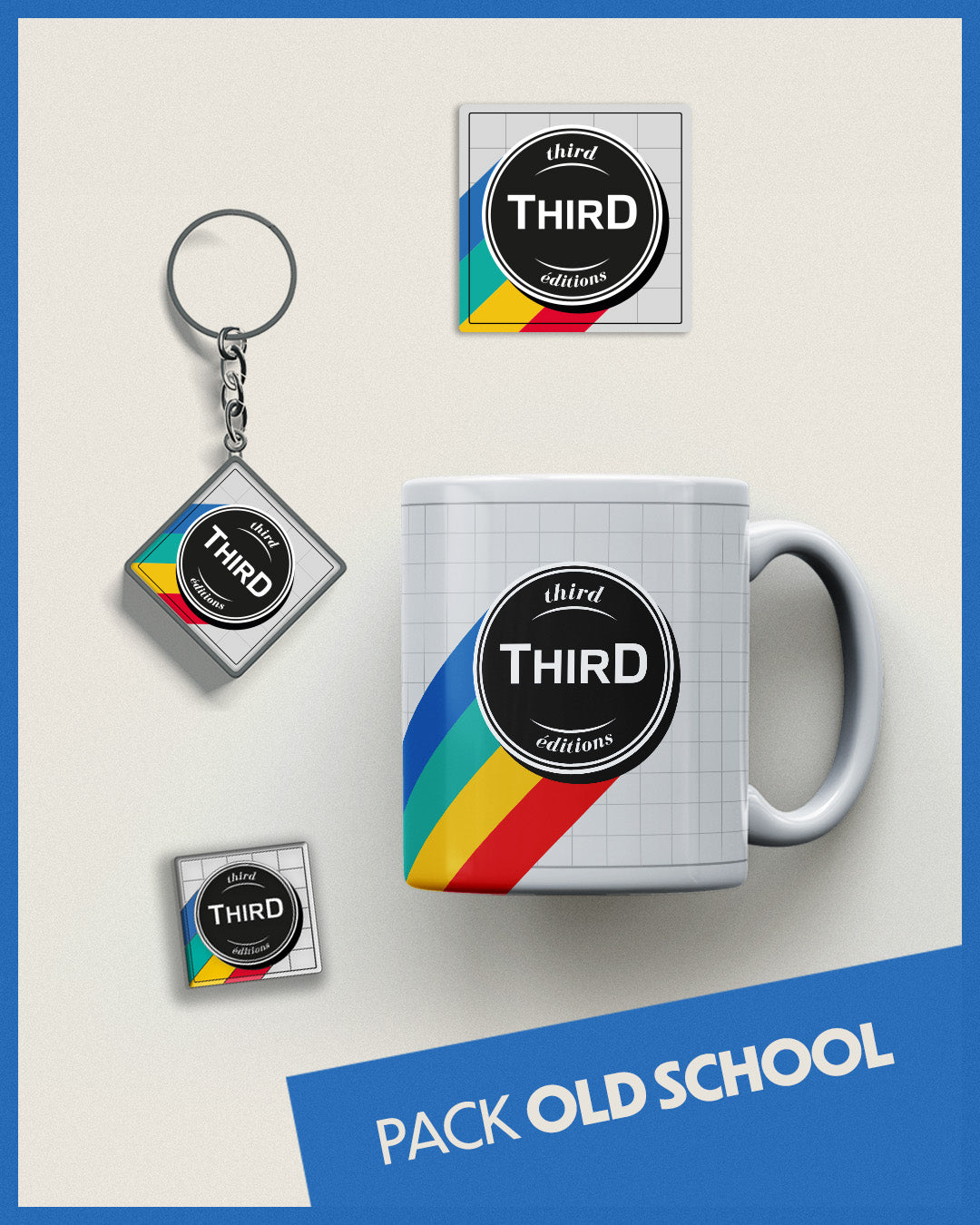 Pack Goodies 10 ans : Old School. Pack collector limité