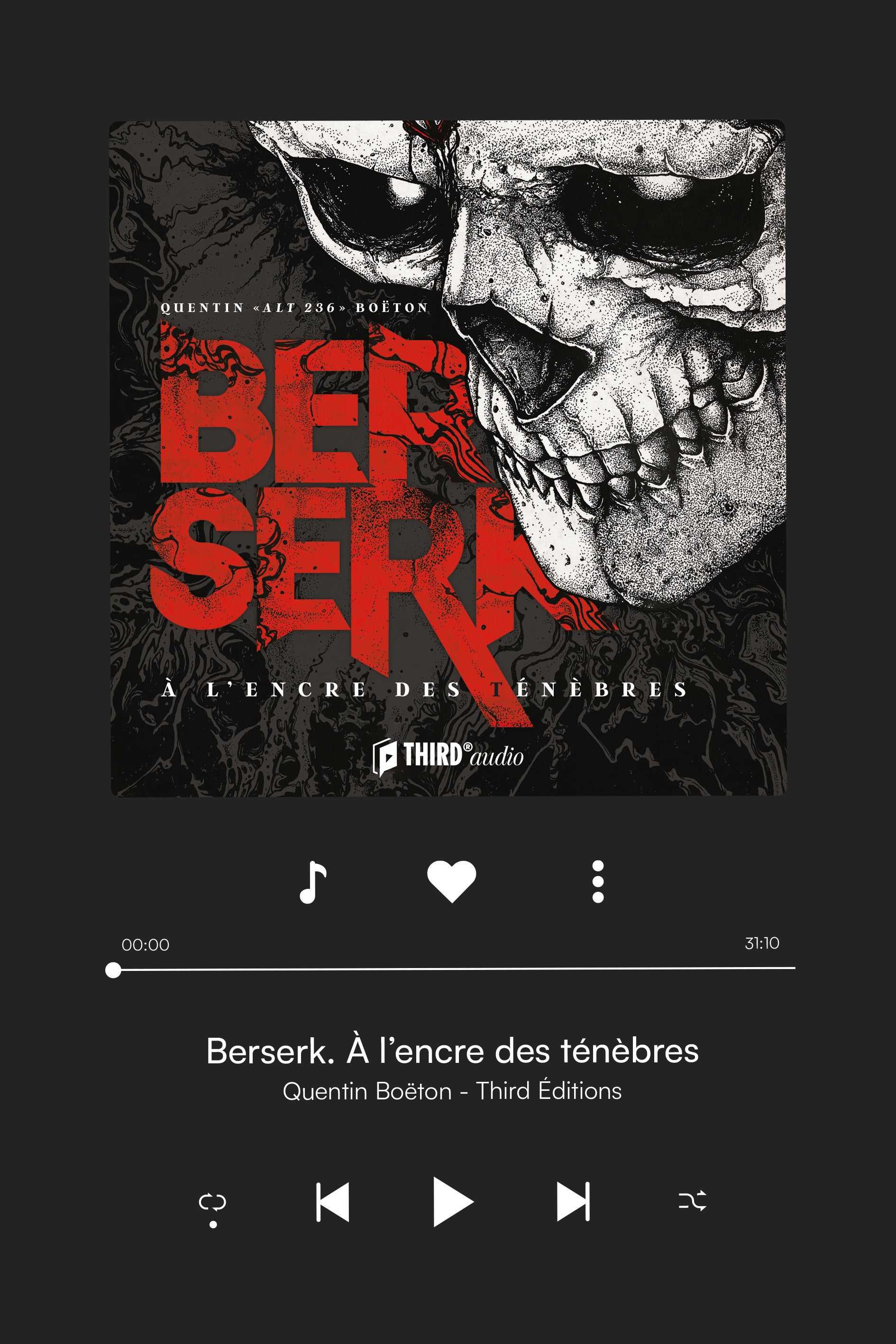 Berserk. À l'encre des ténèbres